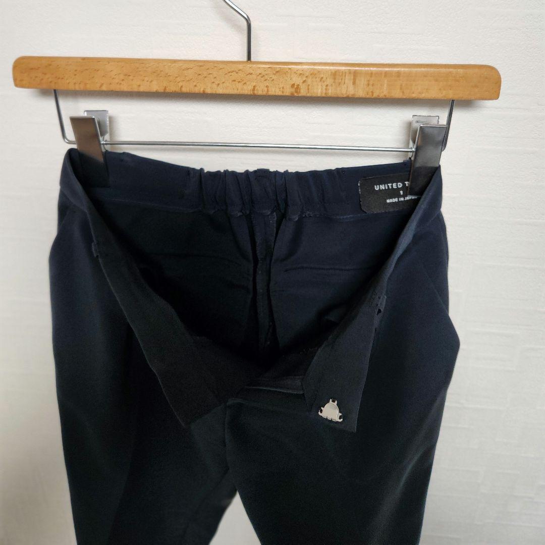 ユナイテッドトゥキョウ　レディース　ビジネス　パンツ　スーツ　セットアップ　濃紺