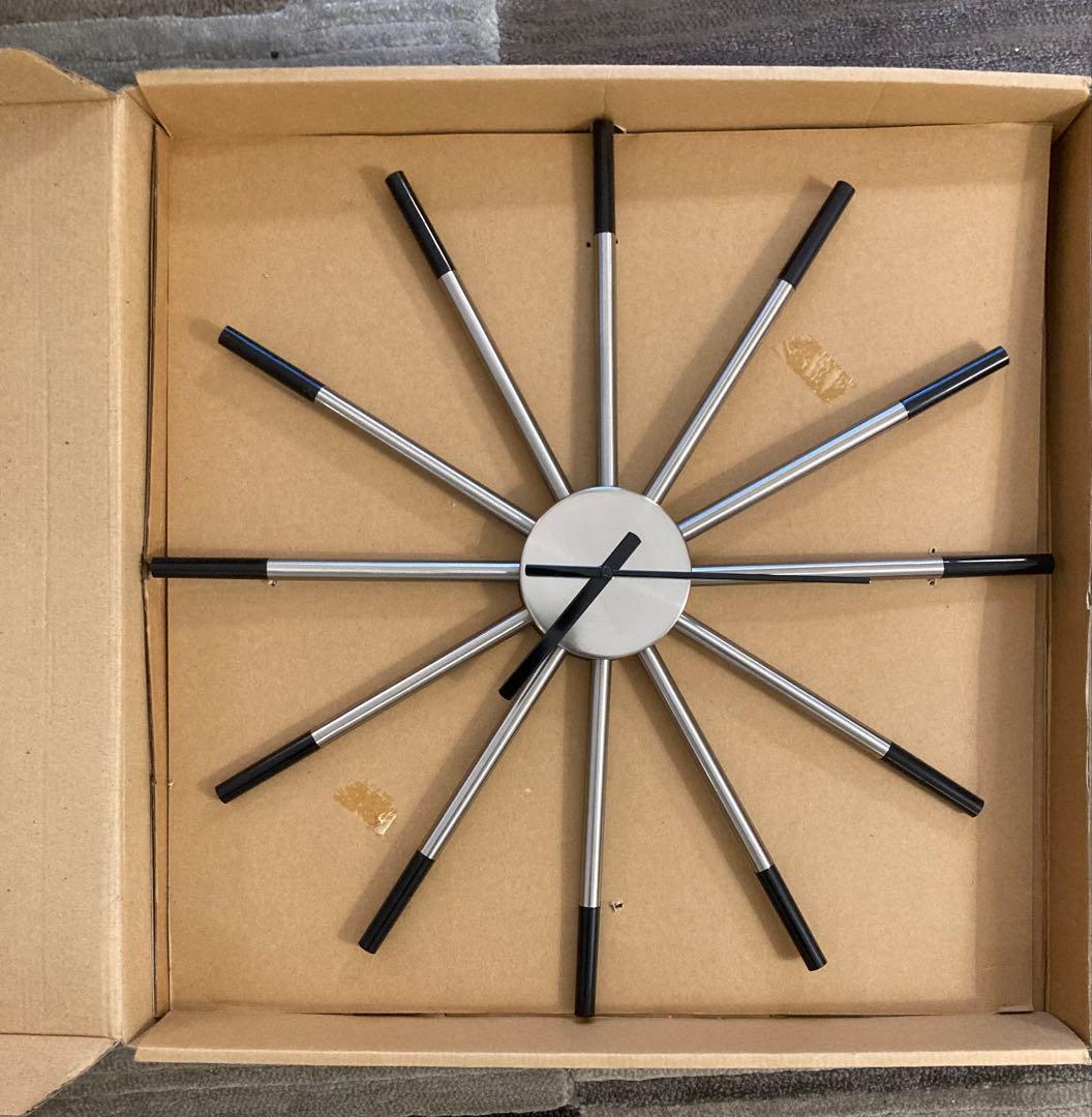 未使用美品【Bo Concept ￼】￼ Watch me 壁掛け時計