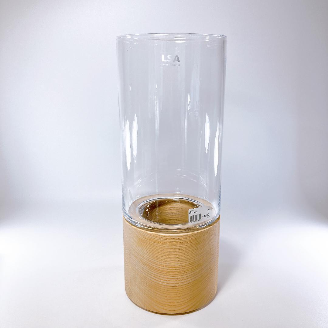 未使用 訳アリ LSA エルエスエー フラワーベース ウッドトレー　|4206|