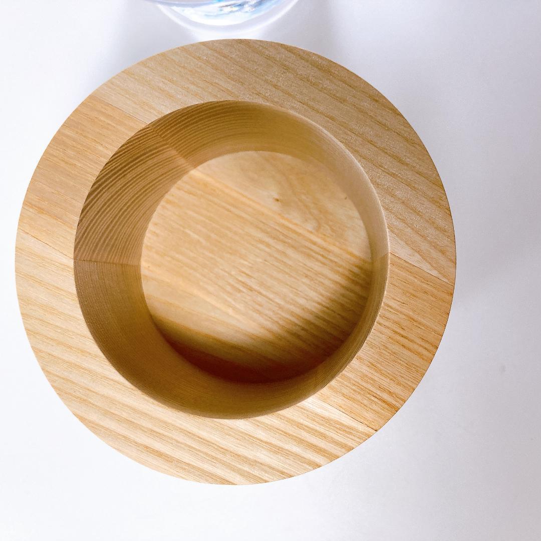 未使用 訳アリ LSA エルエスエー フラワーベース ウッドトレー　|4206|