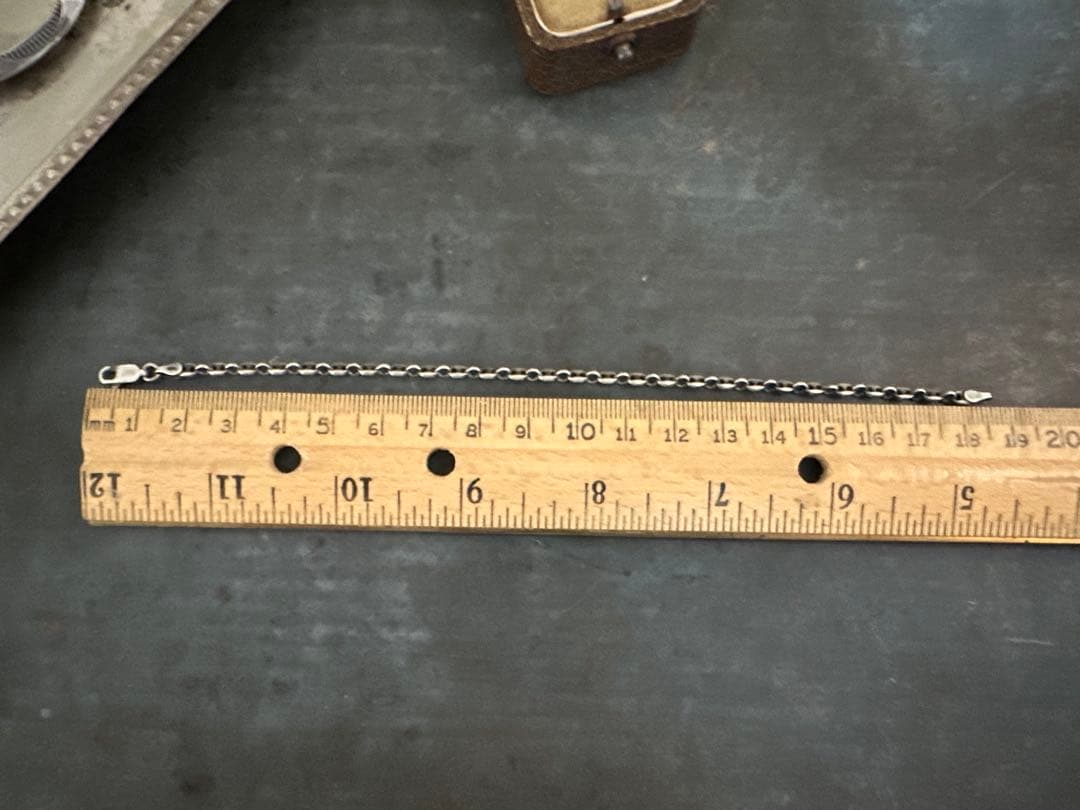 希少　激渋　ヴィンテージ　ブレスレット　アンティーク　925 イタリア　シルバー