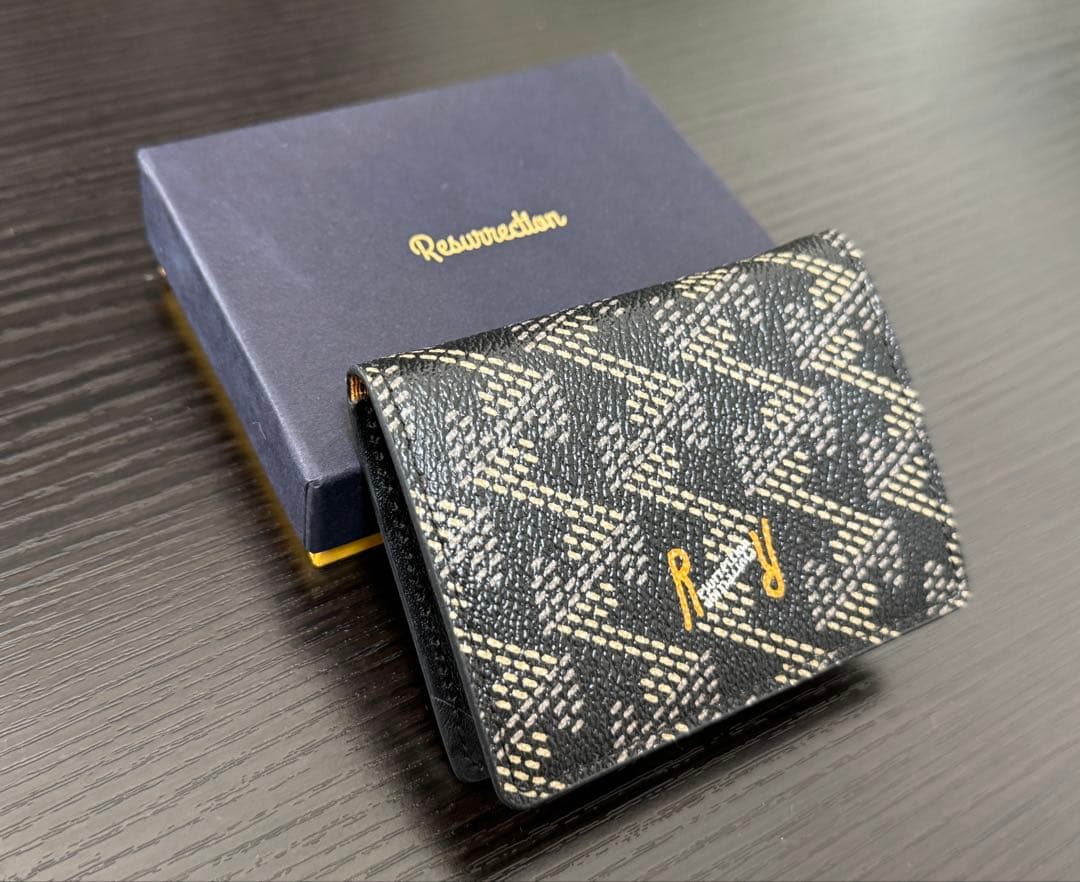 【限定】Resurrection Coin Card Case /D.Black