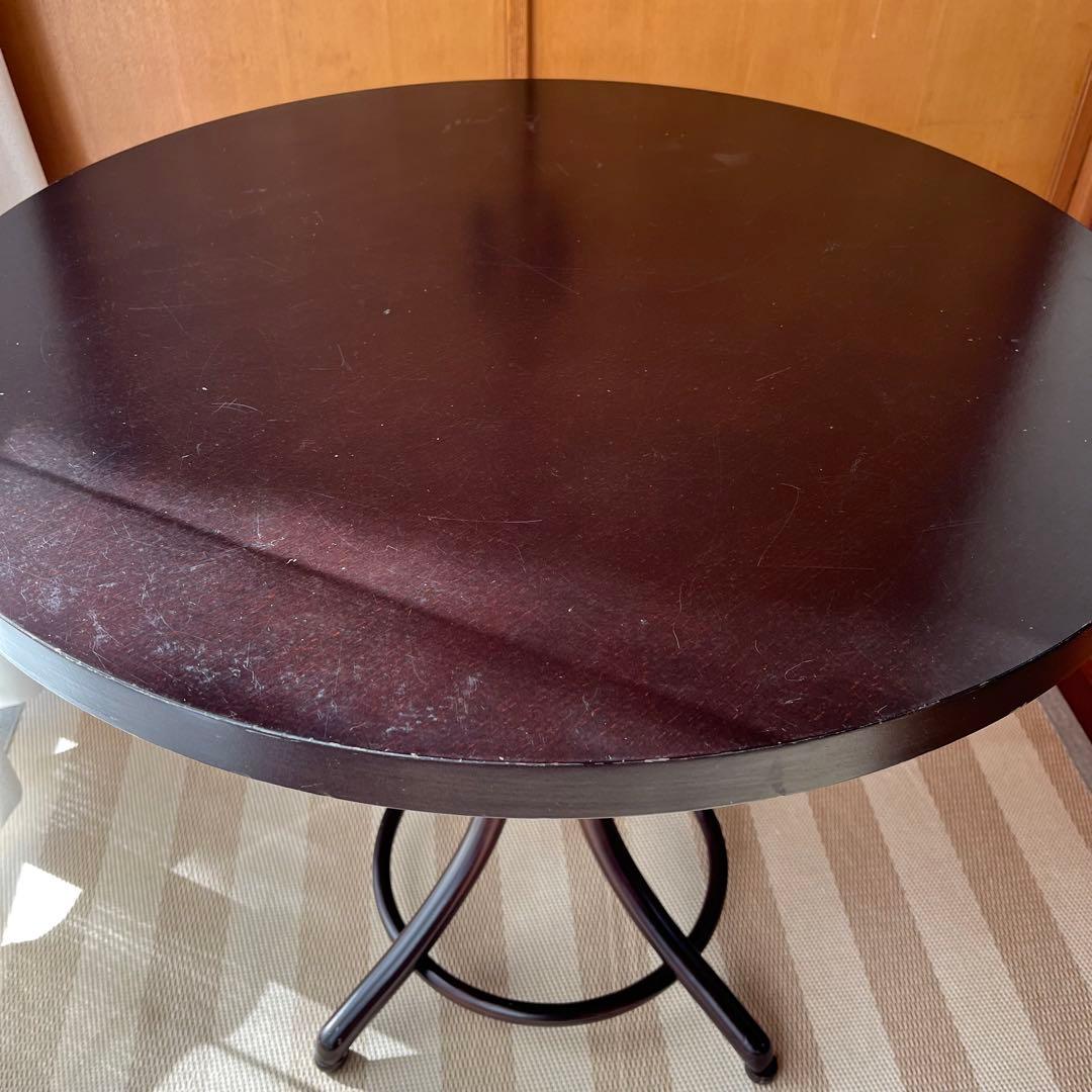 た77・た50【秋田木工 No.401T系】曲げ木ラウンドテーブル 円卓 2卓