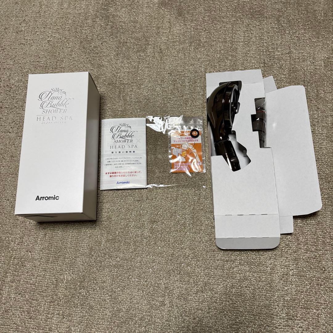アラミック　シルキーナノバブル　シャワーヘッド