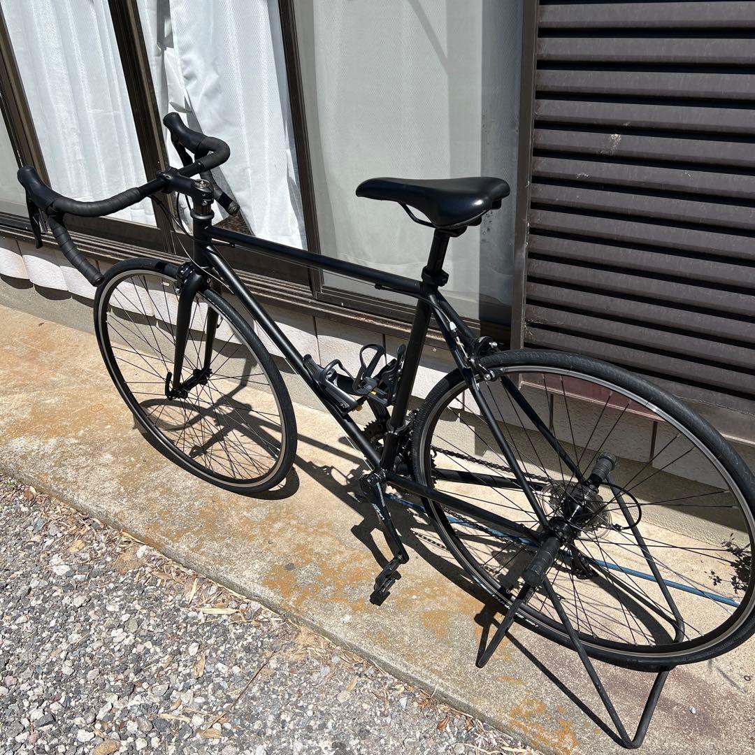 【引取限定】クロモリ ロードバイク SORA コンポ マットブラック 黒