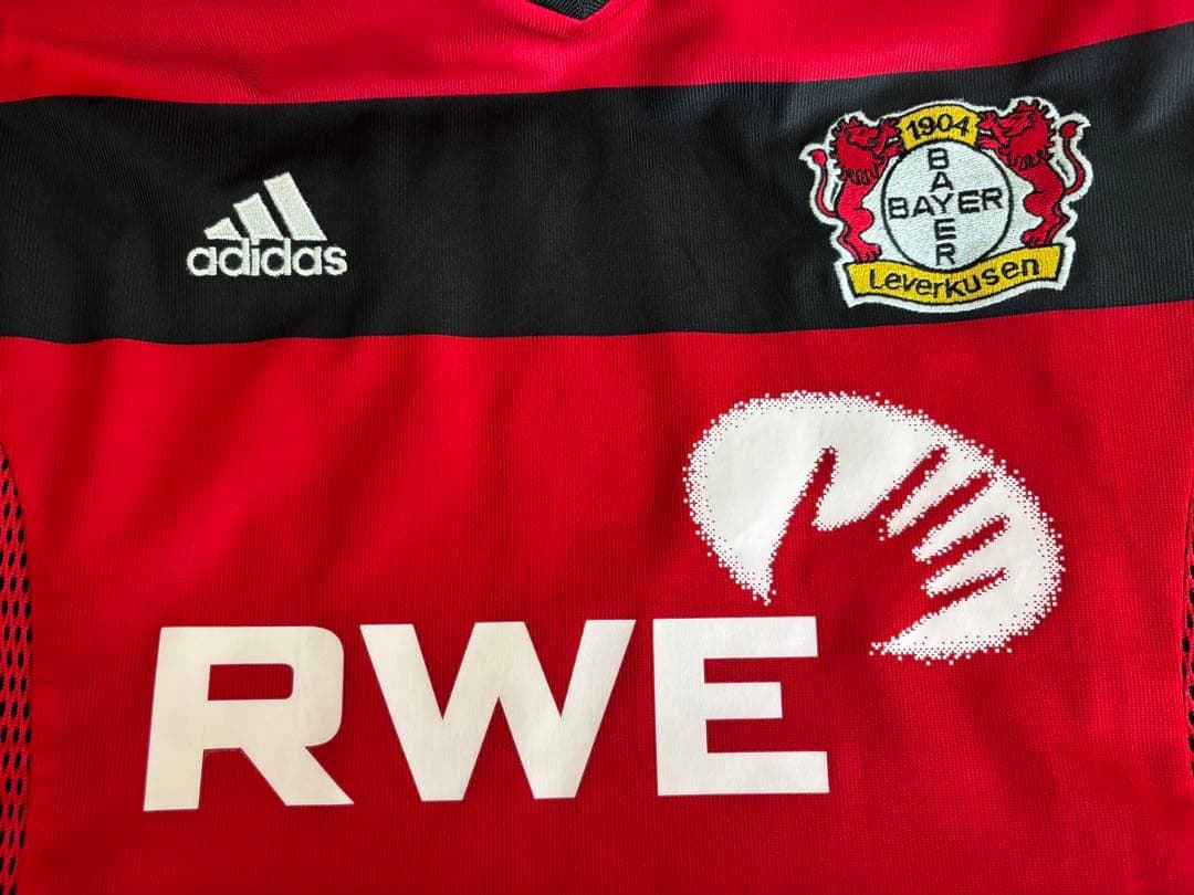 2003-04シーズン　レバークーゼンadidasホームユニフォーム　ヴィルツ