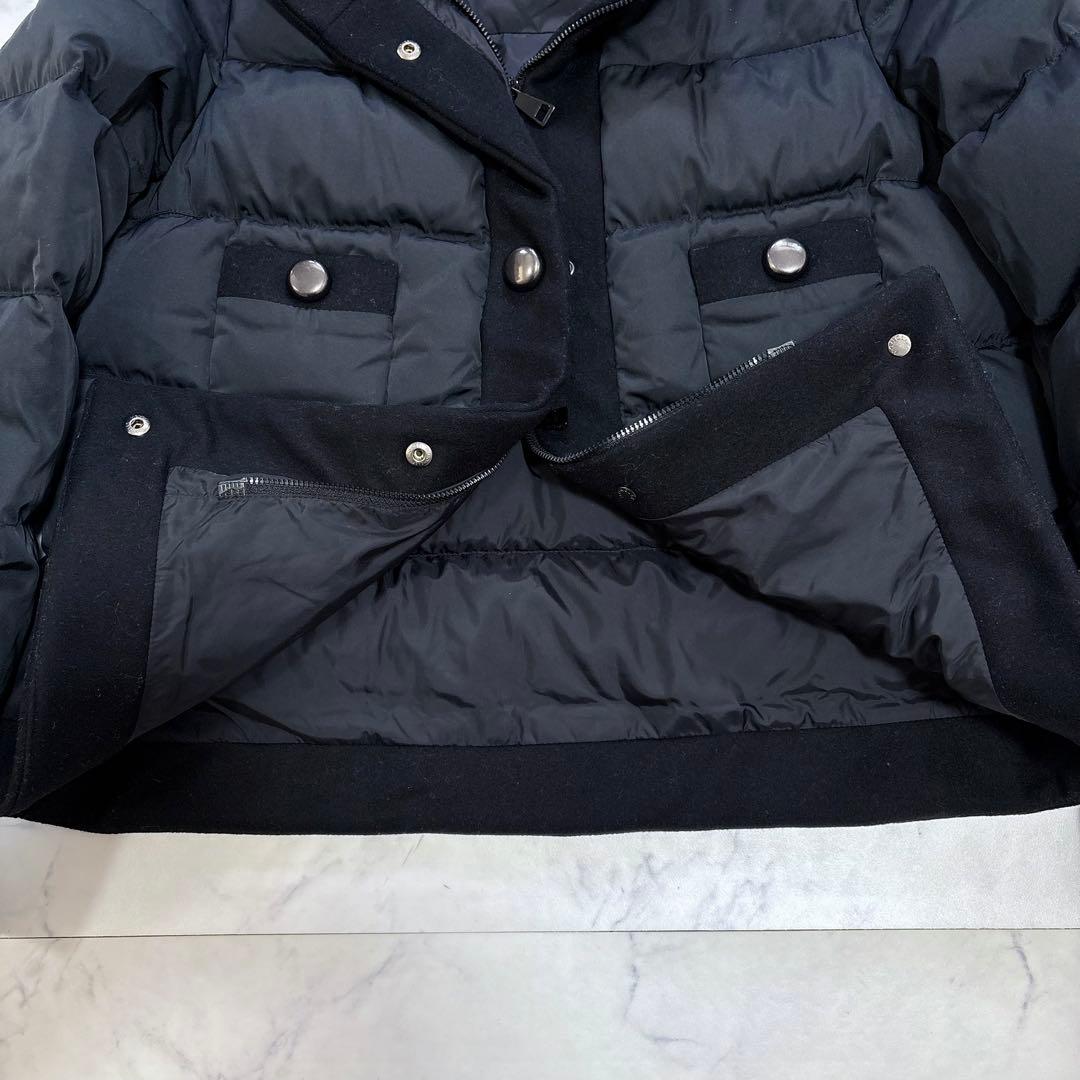 美品 MONCLER モンクレール MAIMI ダウンジャケット ウール切替 0