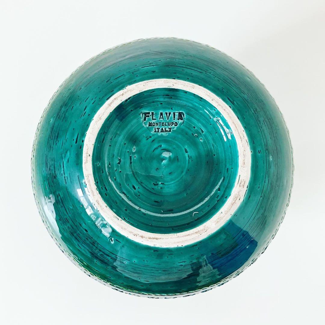 フラビア　イタリア　フラワーベース　ビンテージ雑貨　蚤の市　インテリア雑貨