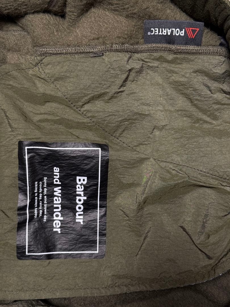 barbour / and wanderのコラボパンツ 36サイズ