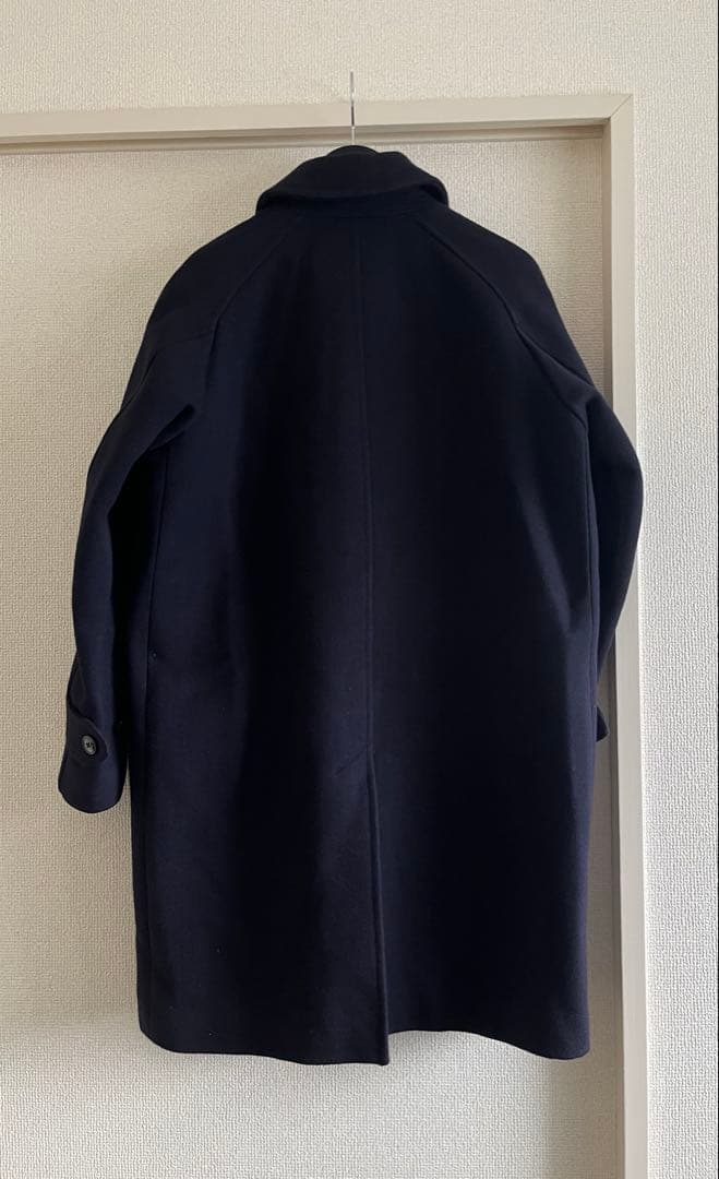 comoli メルトンコート ネイビー サイズ0