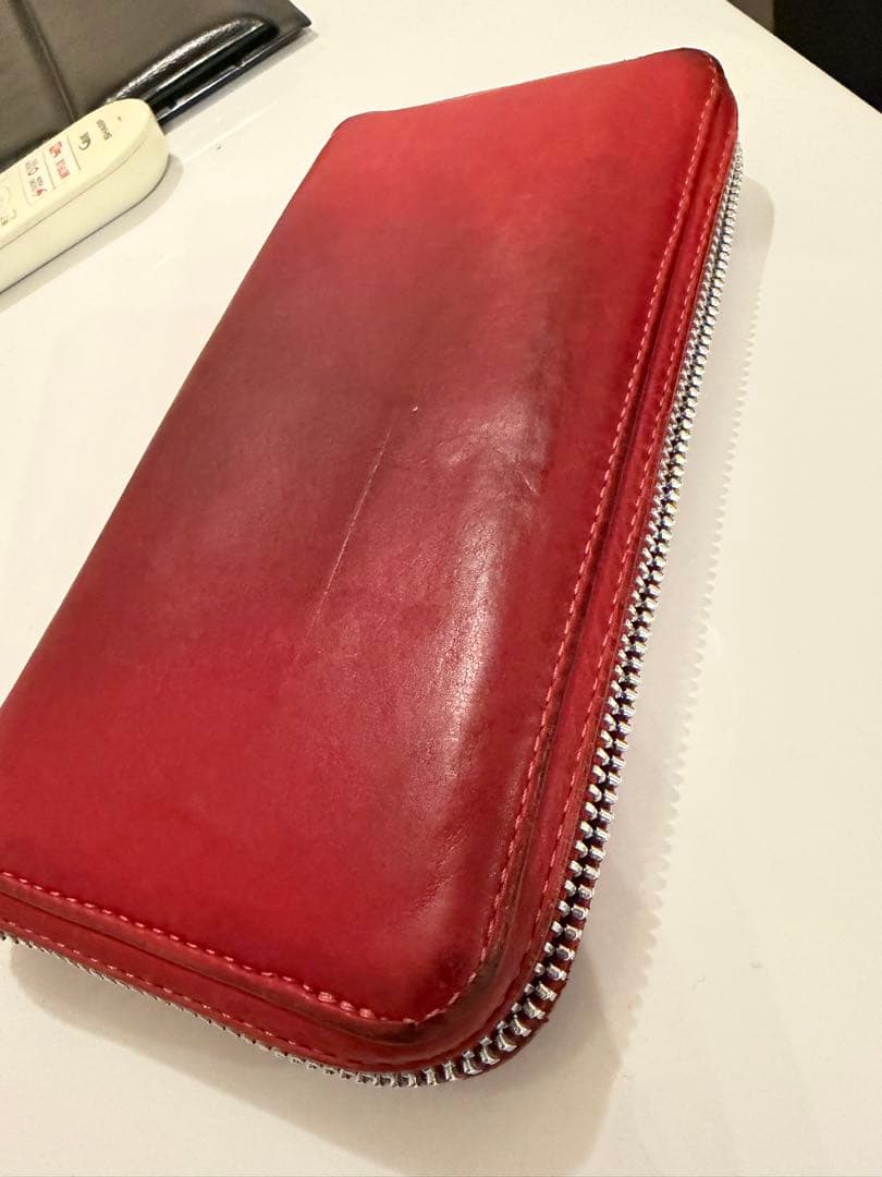 sakuya0408 クロムハーツ　ウォレット　長財布　レッドレザー