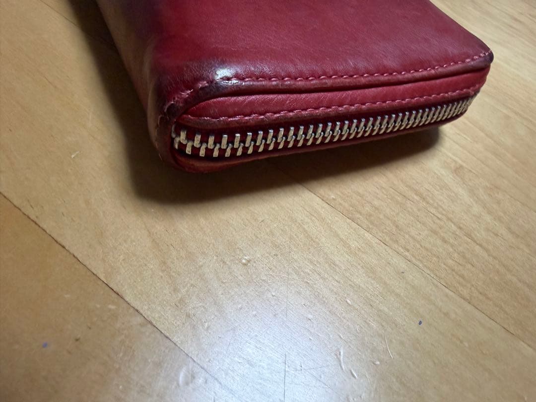 sakuya0408 クロムハーツ　ウォレット　長財布　レッドレザー
