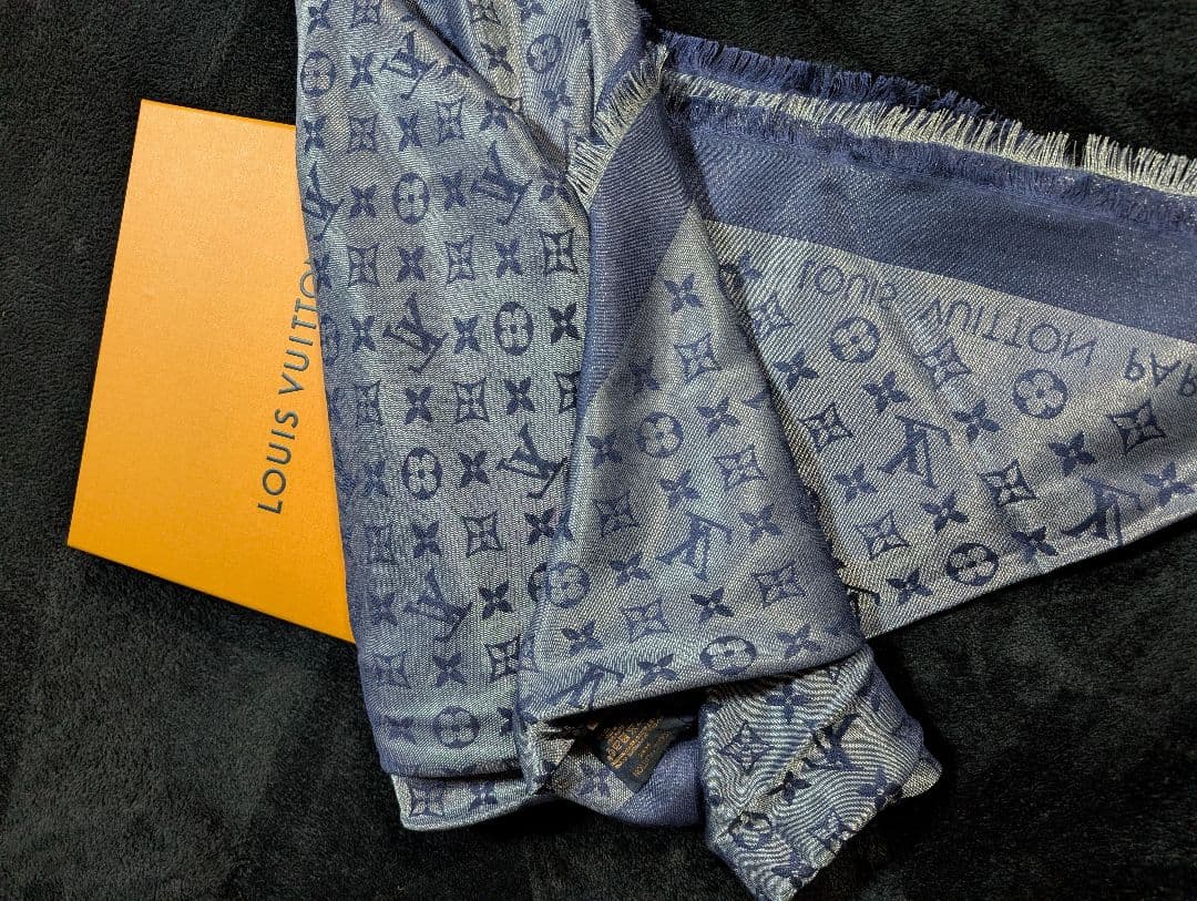 LOUISVUITTON　ルイ・ヴィトンシャインストールシルバーネイビー140