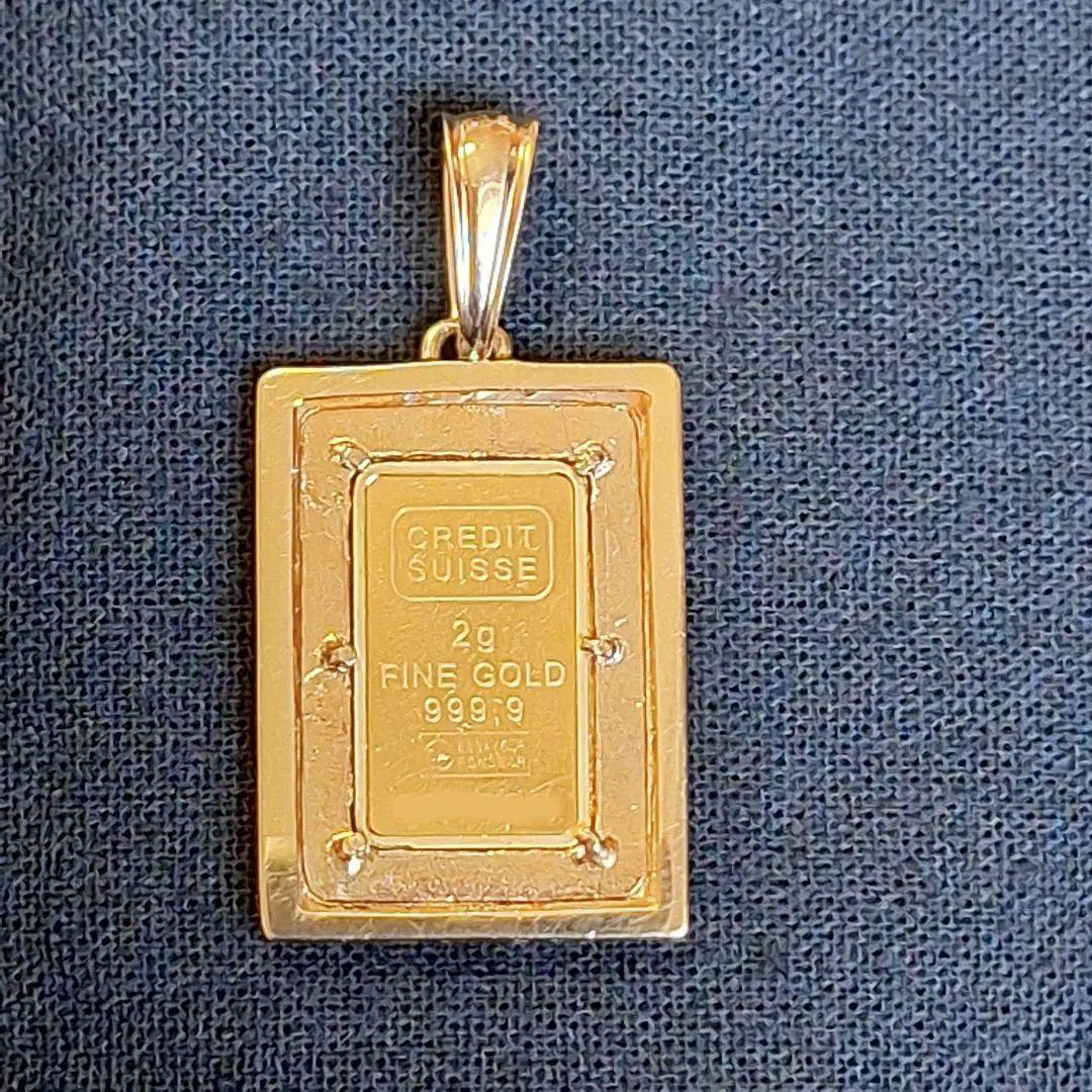 ペンダントトップ k18　自由の女神 希少デザイン