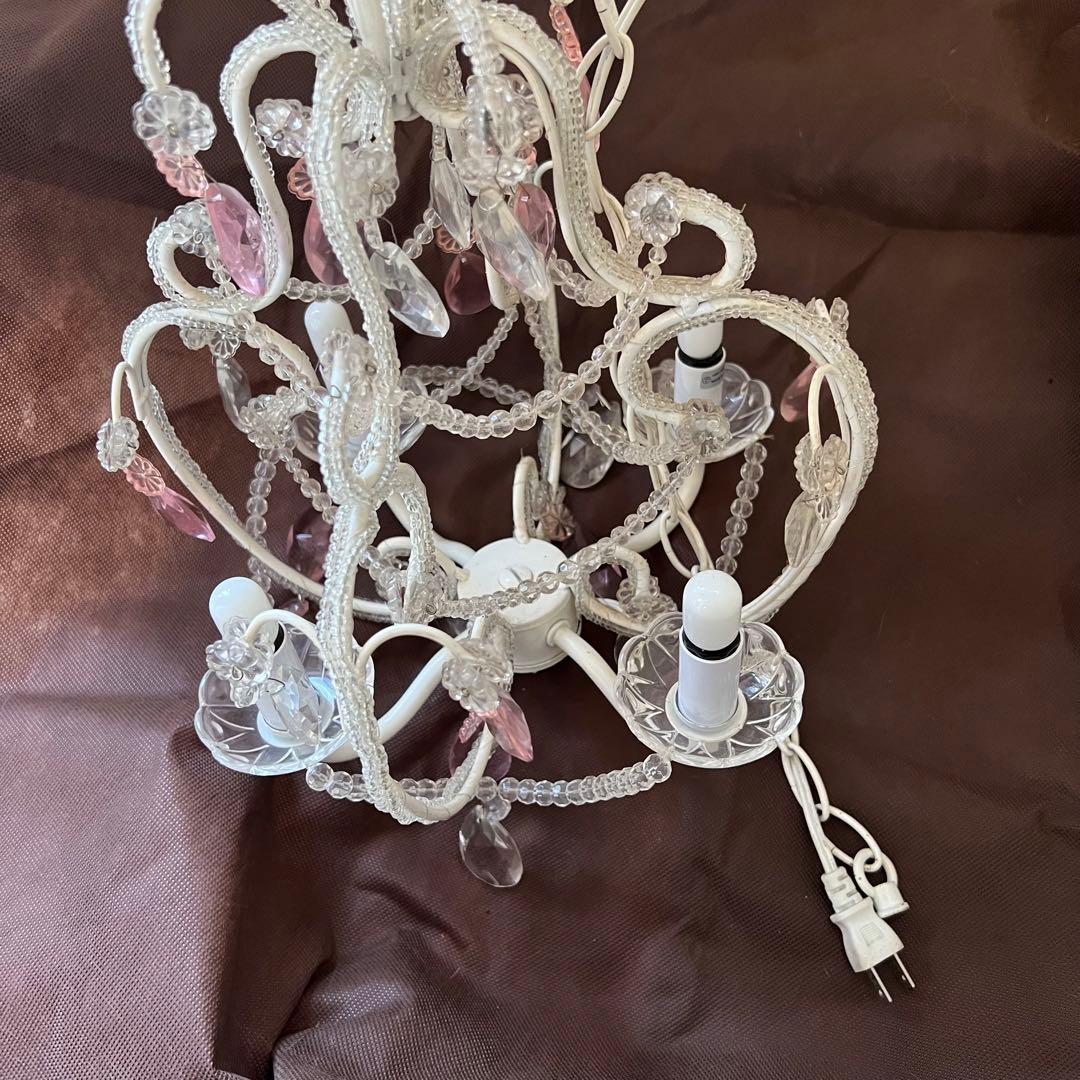 シャンデリア E12球 コンセント　間接照明