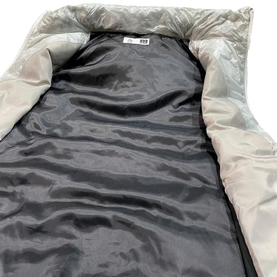 マンシングウェア フード付き 中綿 ジャケット ベスト L ホワイト ゴルフ