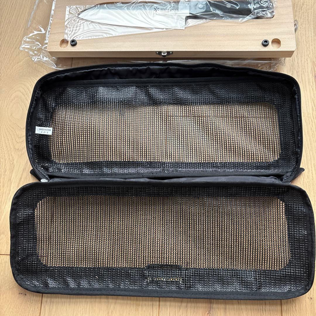  peak ナイフ まな板 メッシュ収納ケース付き 値下げ