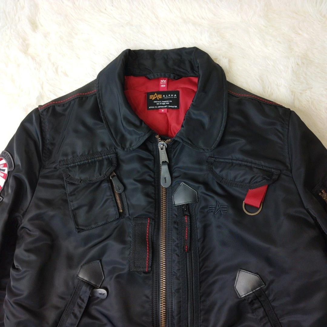 ALPHA INDUSTRIES × WAIPER B-15 フライト M 別注