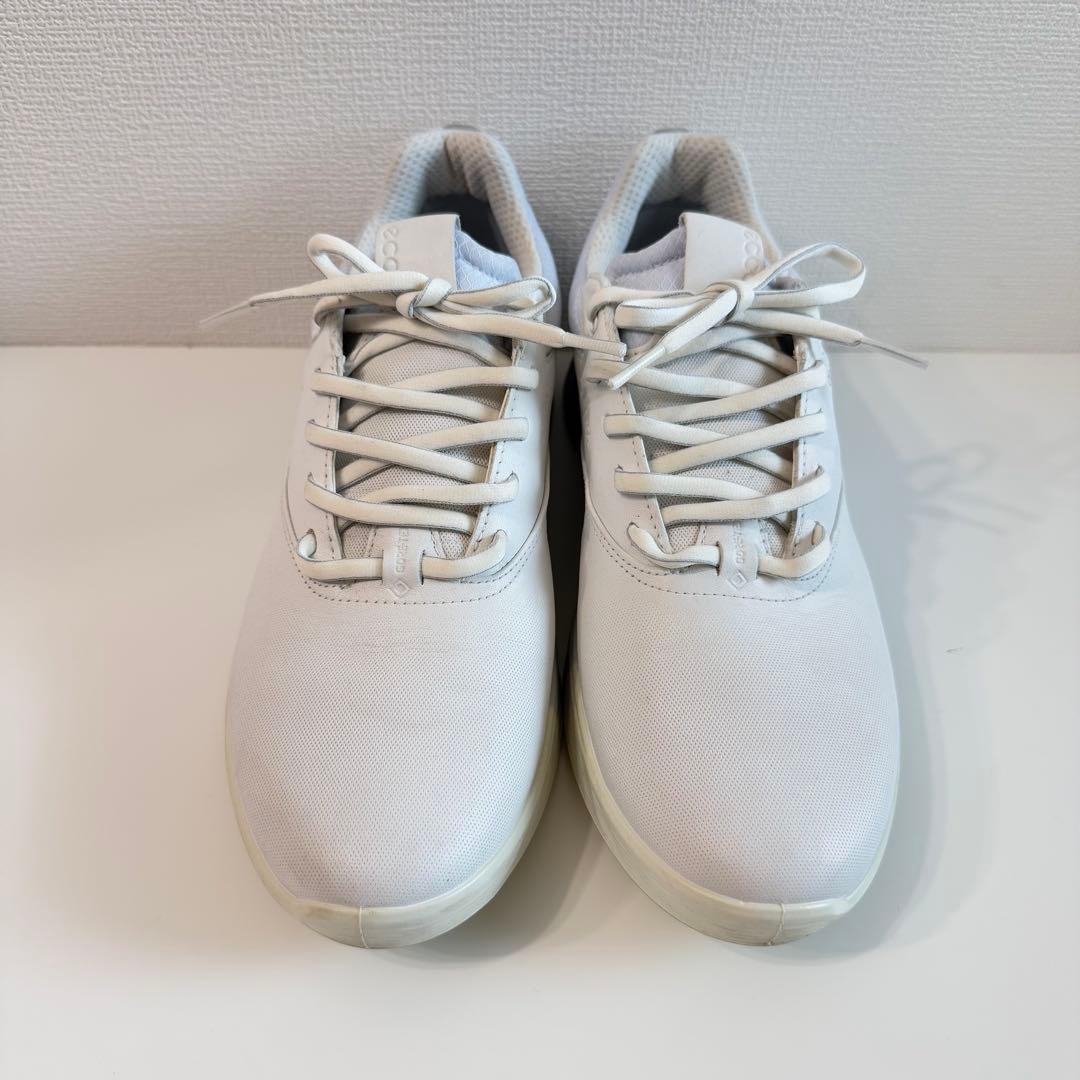 ECCO エコー ゴルフシューズ GORE-TEX 白 39 24.5cm