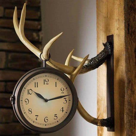 要問合わせ♥️ヴィンテージ風な男前尖りインテリア♥️掛け時計　時計　ディスプレイ