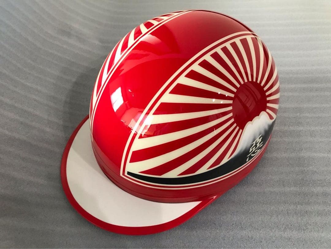 富士日章 コルク半 ヘルメット GPZ400F ゼファーχ