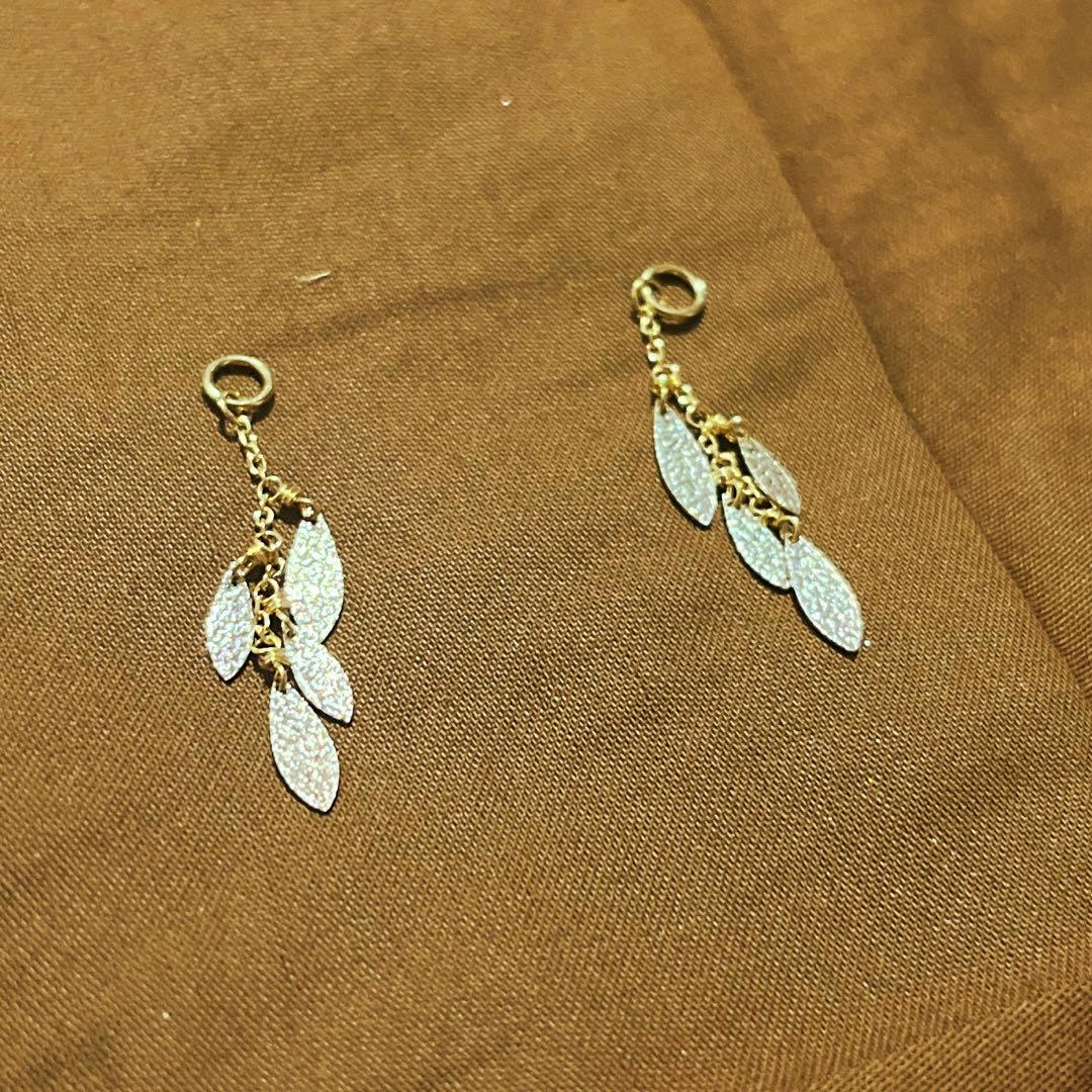 【最終値下げ】アガット　ピアスチャーム