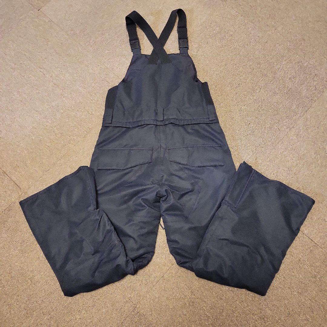 ボルコムキッズL ビブパンツ黒（スノーウェア）