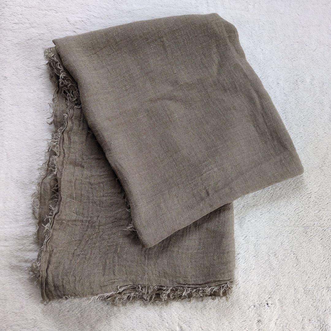 Maison De Vacances　　大判リネンストール