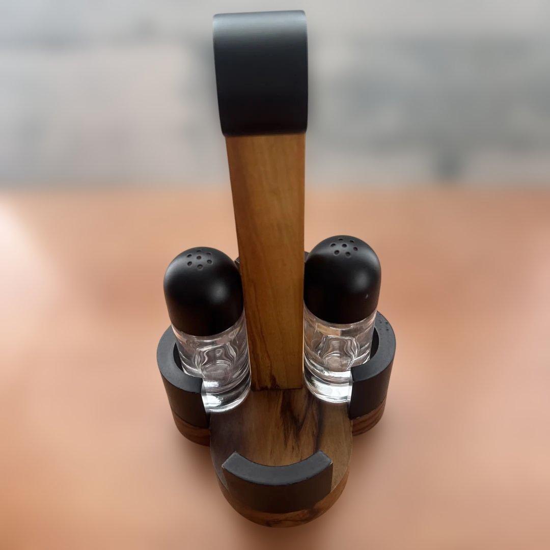 ALEESI☆アレッシィ☆ヴィンテージ木製調味料スタンド（イタリア購入 ）