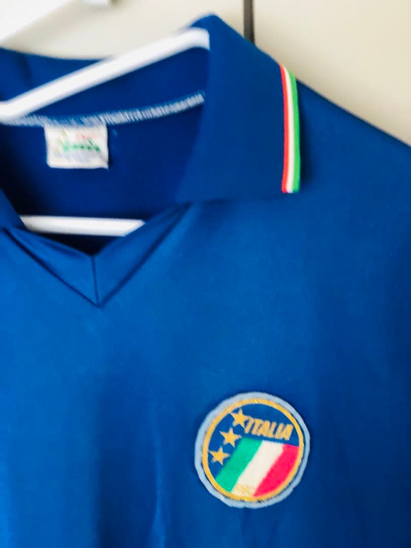 イタリア代表　90年　ワールドカップ ユニフォーム　半袖　ビンテージ