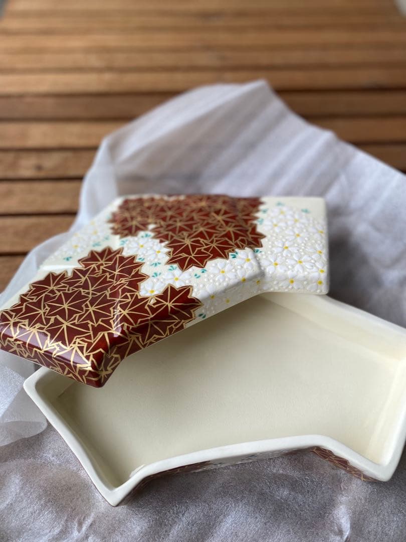 向付雲錦蓋物　京焼　清水焼　京の器1客