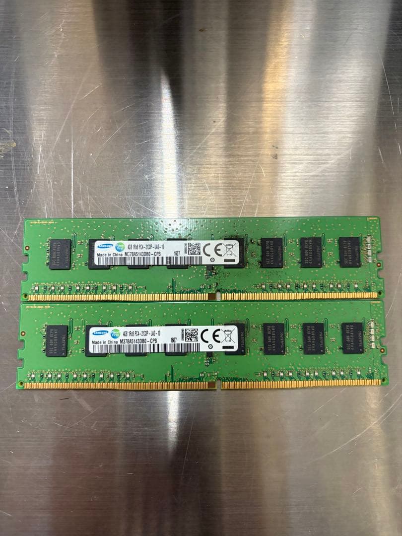 m*o様 SAMSUNG他 メモリ DDR4 4GB 40枚 合計160GB