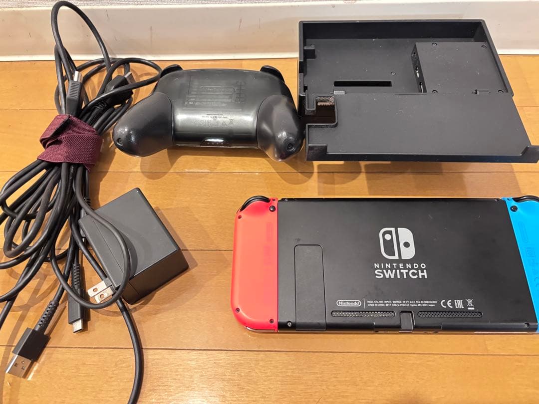 Nintendo Switch 本体 青/赤 ＋プロコントローラー　箱無し