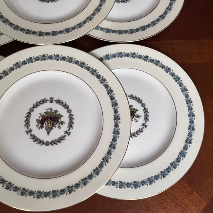 【黒壺美品】ウェッジウッド★アップルドア★ディナー皿　3枚