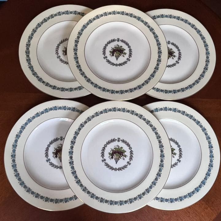 【黒壺美品】ウェッジウッド★アップルドア★ディナー皿　3枚