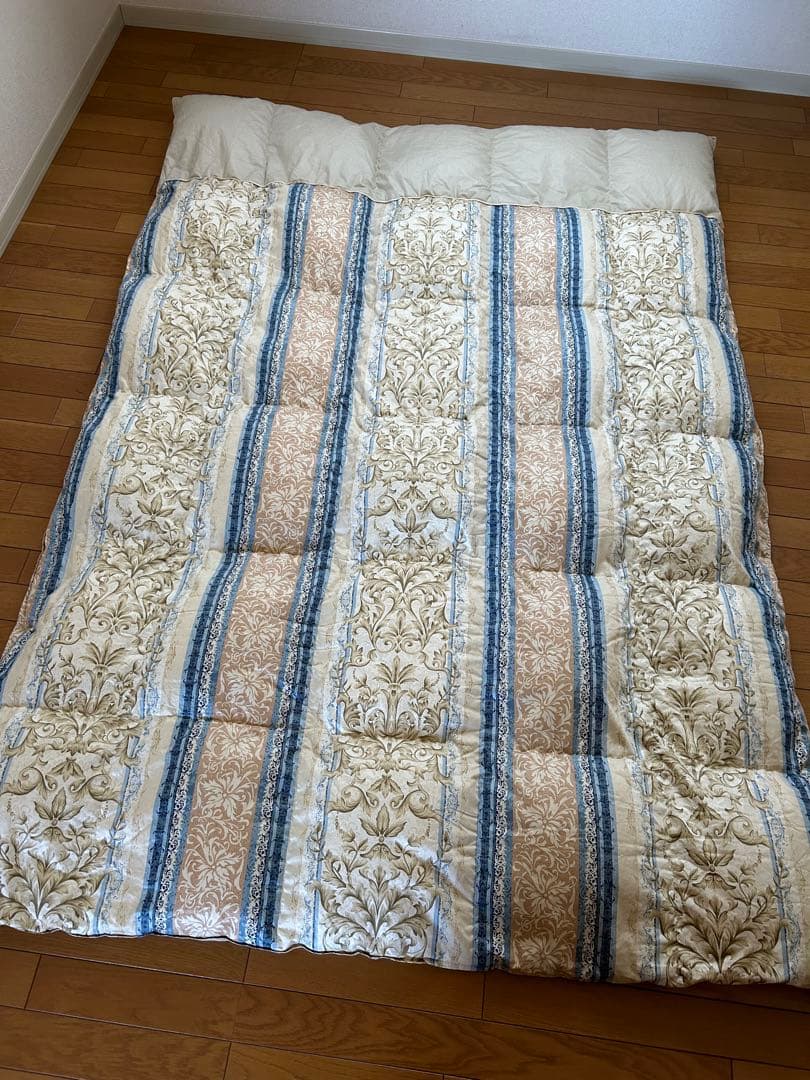 羽毛合掛け布団　ハンガリーホワイトグース