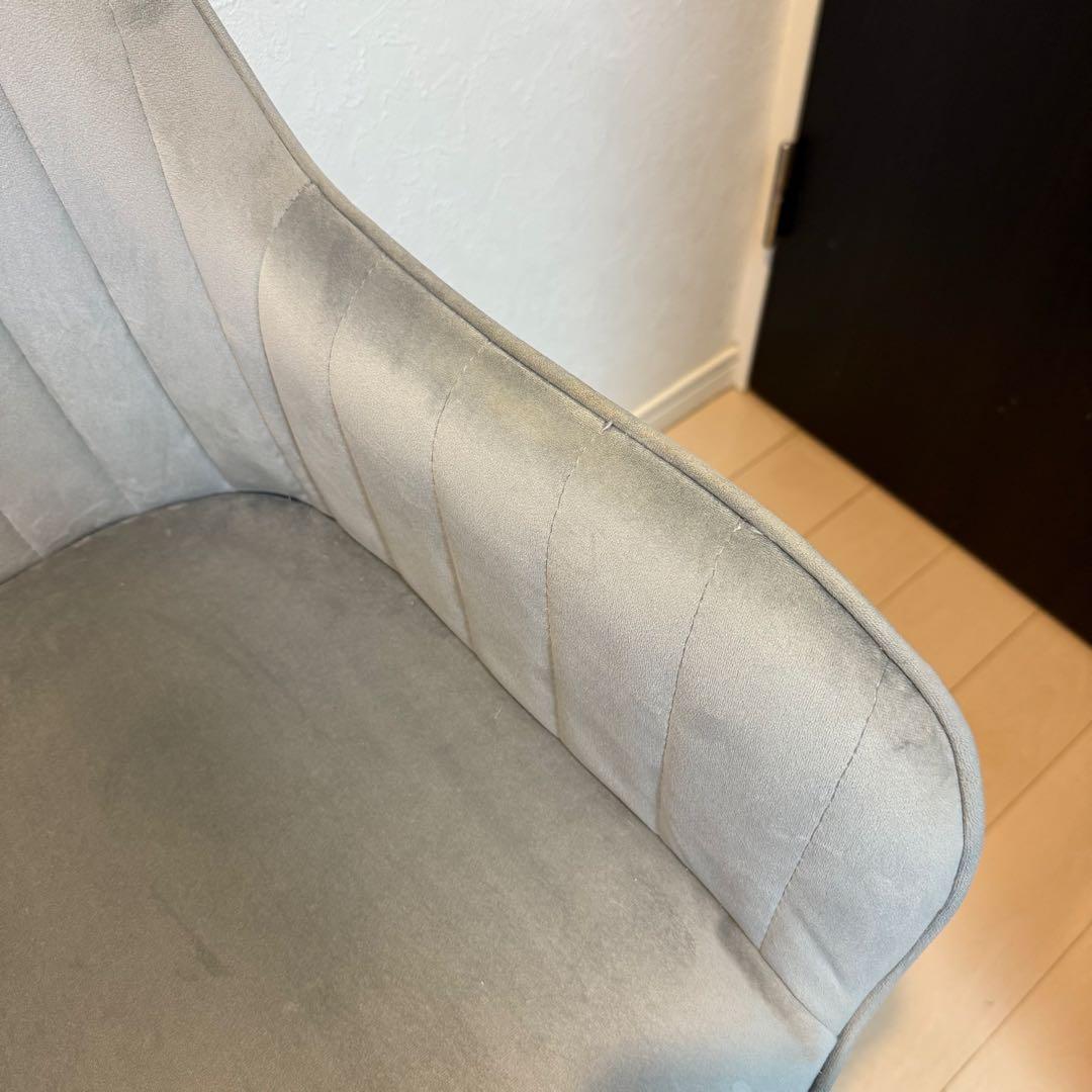 coco フランフラン エルドラド デスクチェア グレー