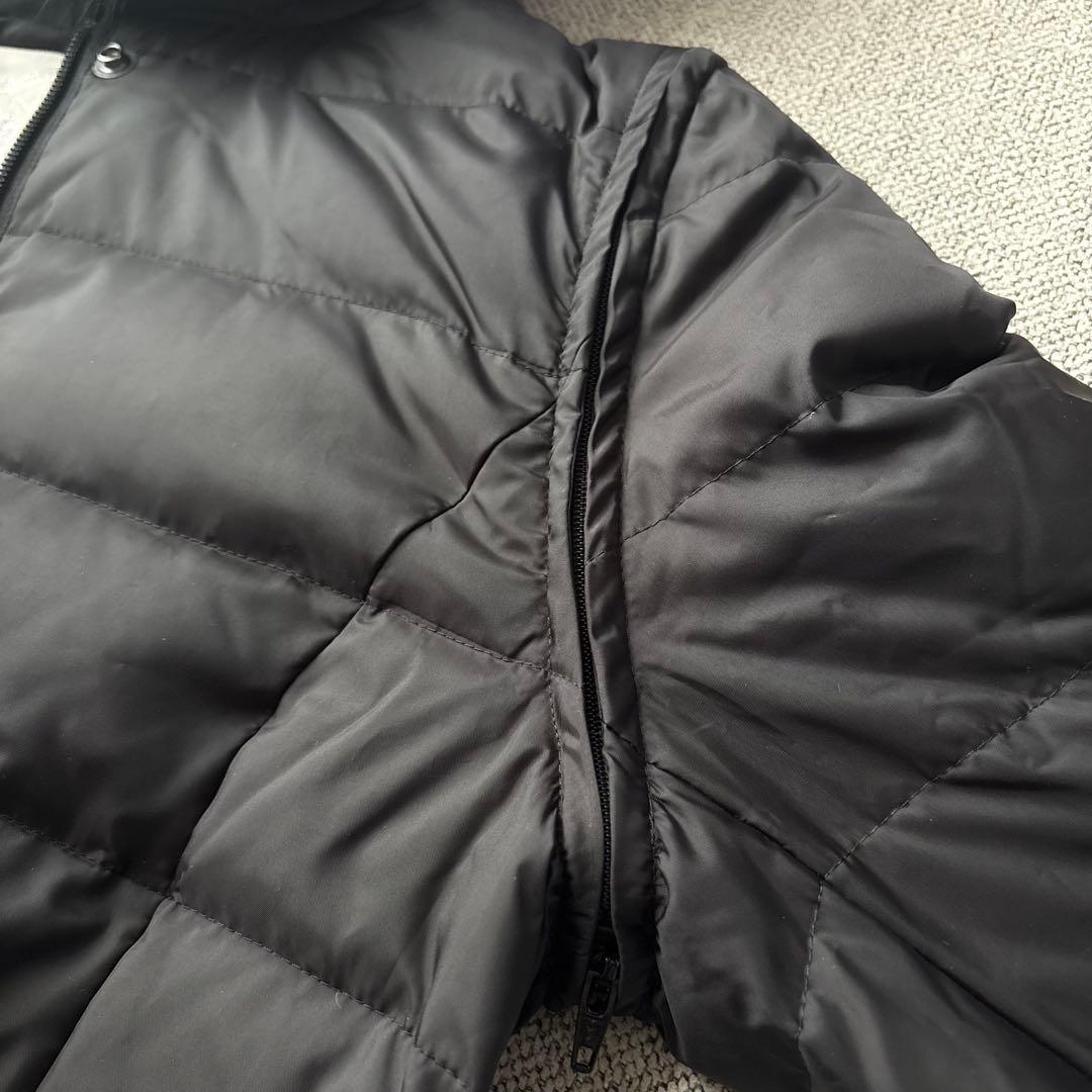 Chesty フォックスファー 4way ダウンコート ベスト可 黒 サイズ0