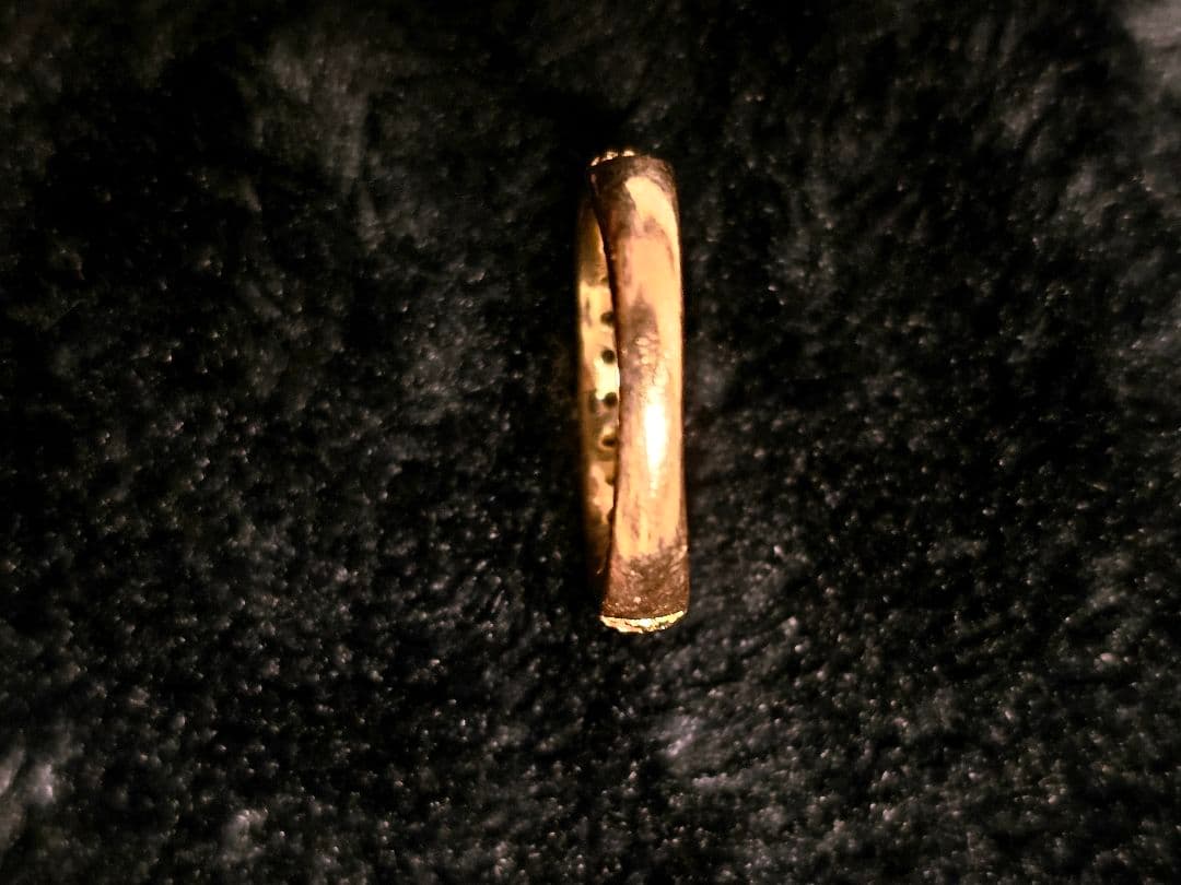 佐藤京子 K18 PG750 ピンクサファイア ルビー パヴェリング