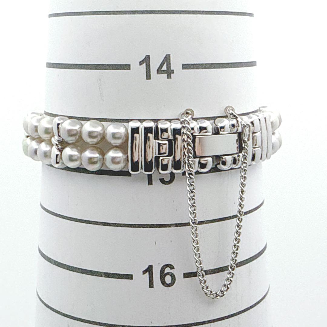 稀少✨ CAMELLIA　カメリア　２連 天然アコヤ パール　ジュエリーウォッチ