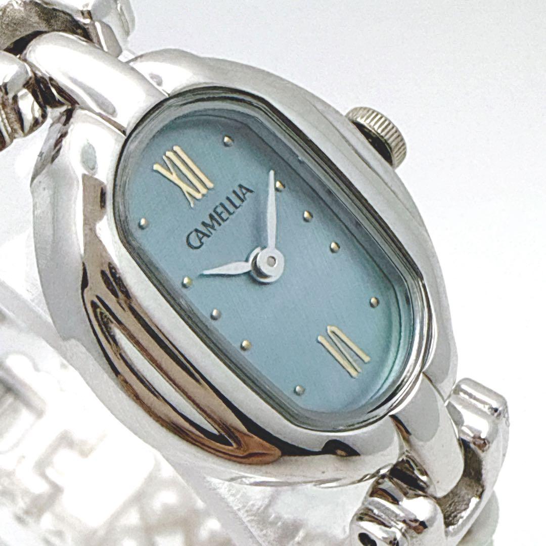 稀少✨ CAMELLIA　カメリア　２連 天然アコヤ パール　ジュエリーウォッチ