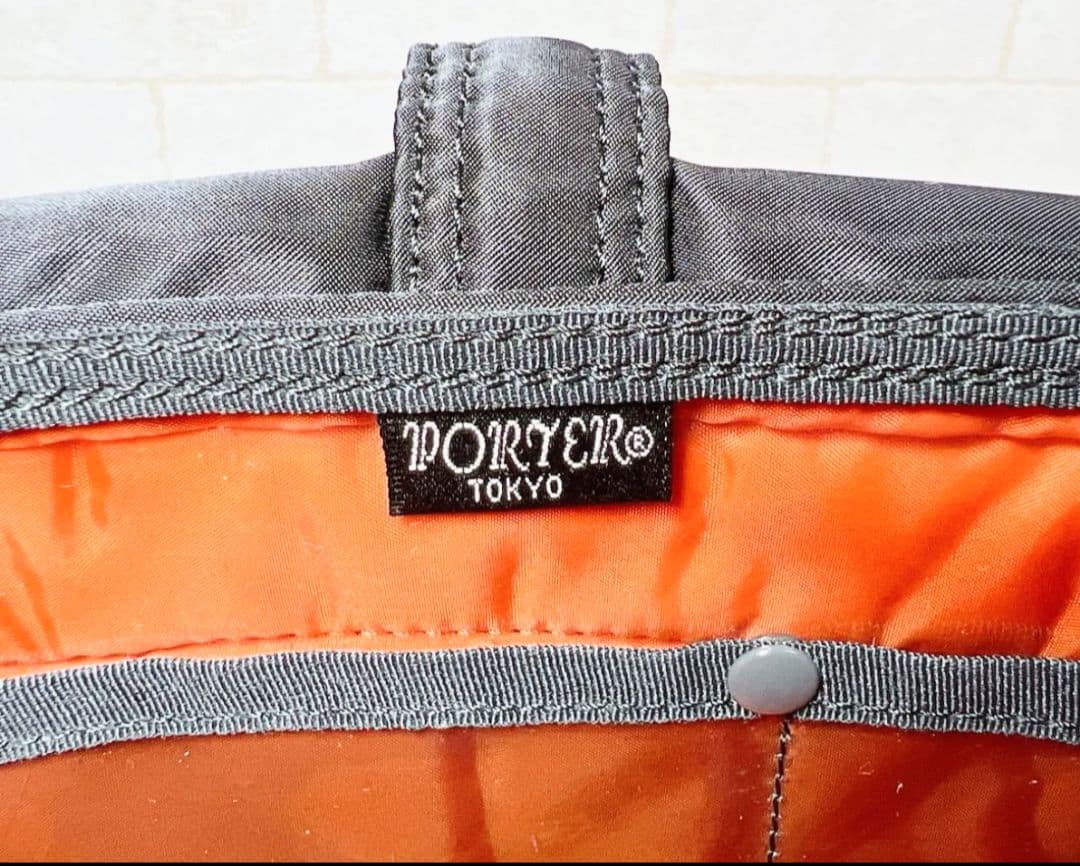 PORTER ポーター タンカー 縦型 ショルダーバッグ ブラック