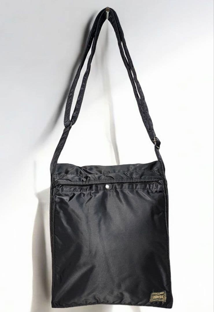 PORTER ポーター タンカー 縦型 ショルダーバッグ ブラック