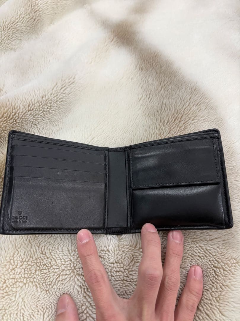 Gucci 折り財布 蛇
