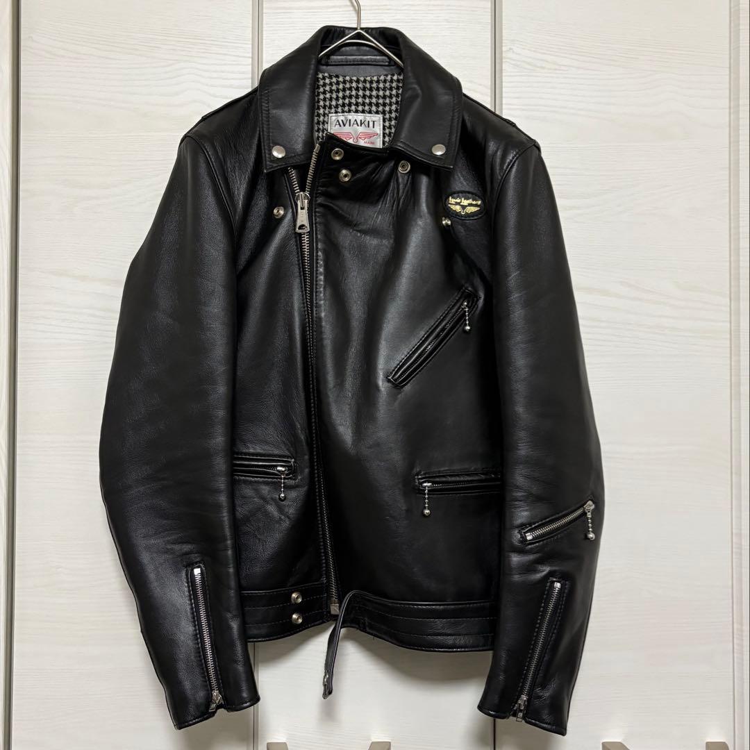 Lewis Leathers ラットランドシープ サイクロン 40 ビッグサイズ
