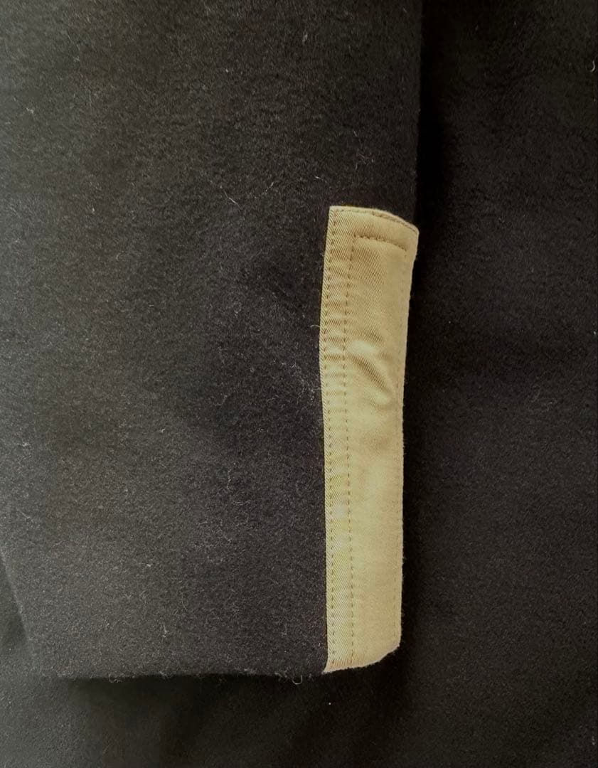 美品 MARNI フード付きネイビーウールコート KIDS 10