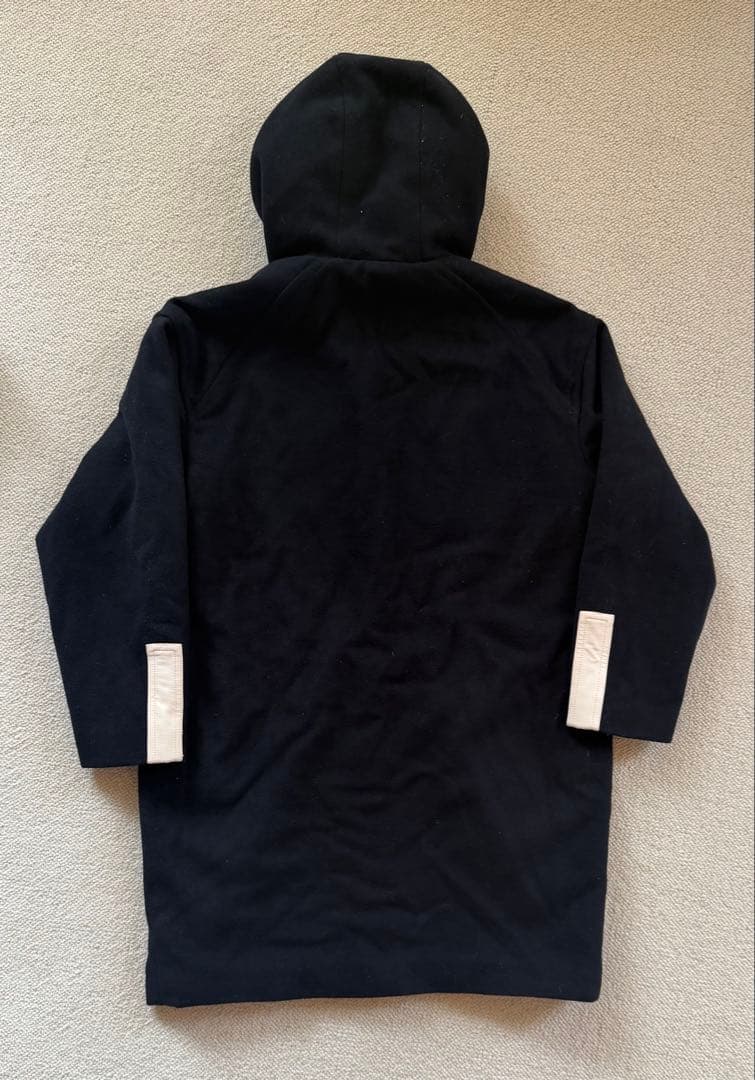 美品 MARNI フード付きネイビーウールコート KIDS 10