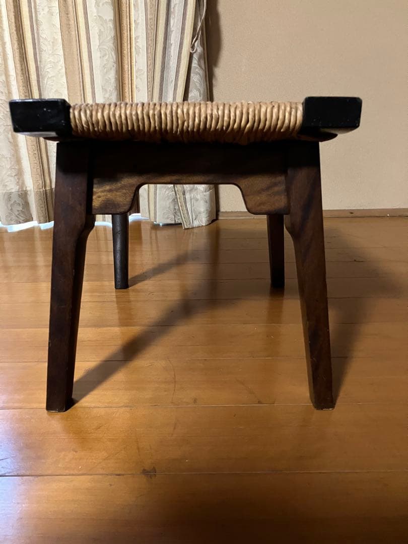 松本民芸家具　514型ラッシスツール