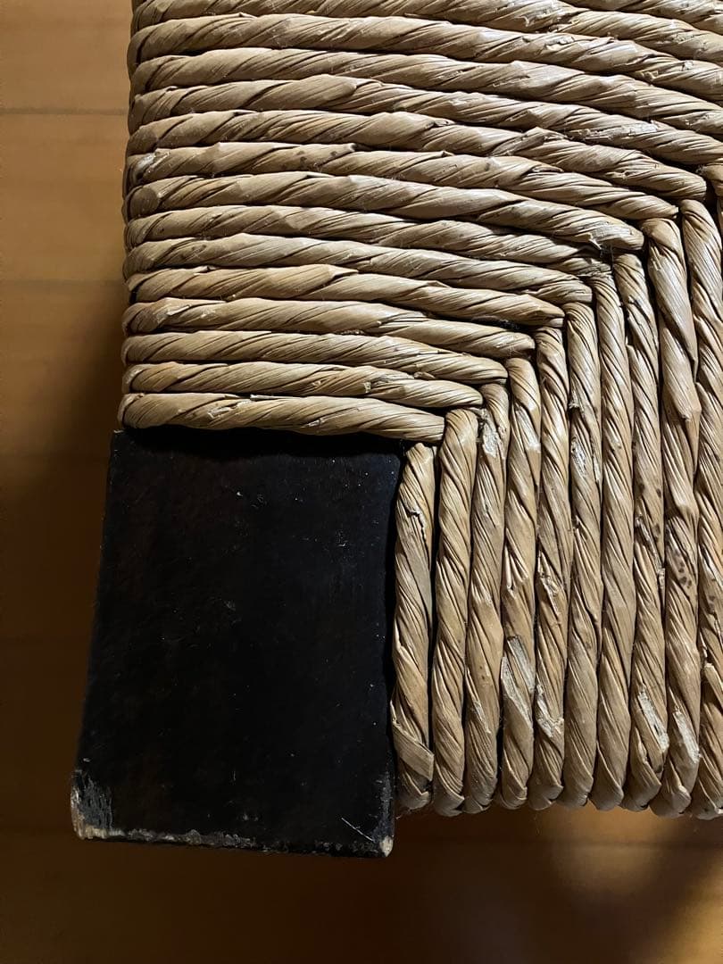 松本民芸家具　514型ラッシスツール