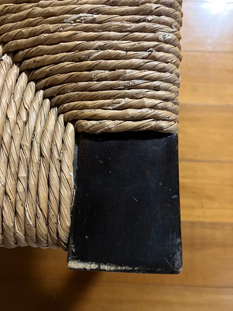 松本民芸家具　514型ラッシスツール